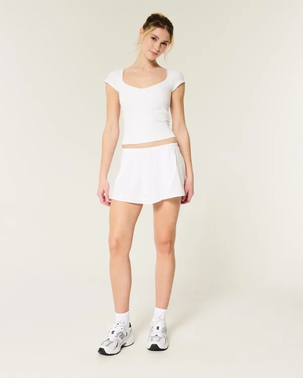 Gilly Hicks Mid-Rise Ballet Wrap Skortie Gilly Hicks Mid-Rise Ballet Wrap Skortie