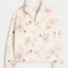 Gilly Hicks Sherpa Zip-Up Sweatshirt