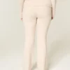 Gilly Hicks Sweater-Knit Foldover Bootcut Pants