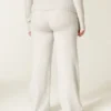 Gilly Hicks Sweater-Knit Foldover Straight Pants