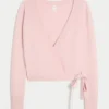 Gilly Hicks Sweater-Knit Multi-Way Wrap Top