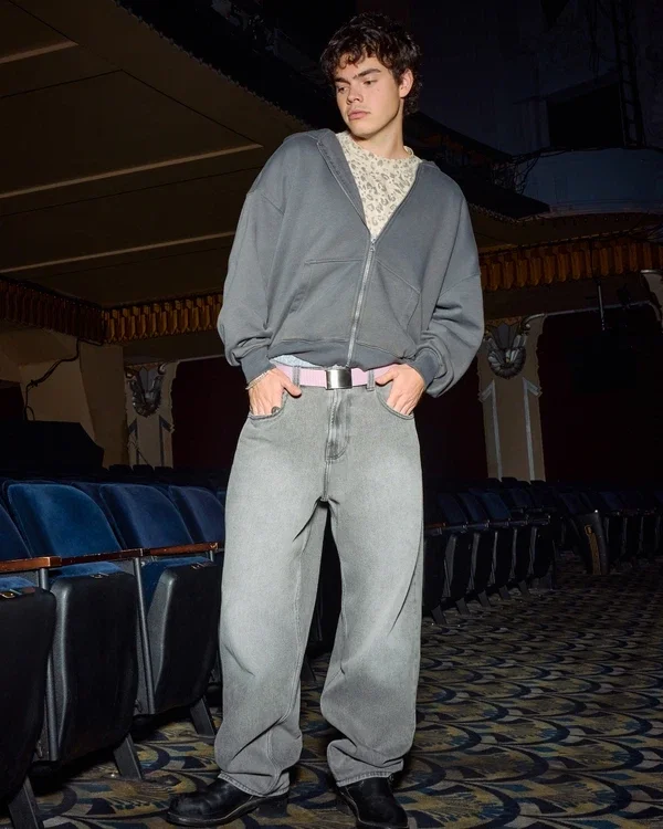 Grey Skater Baggy Jeans Grey Skater Baggy Jeans