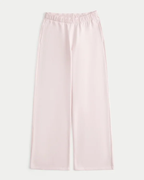 Heart Pocket Wide-Leg Sweatpants Heart Pocket Wide-Leg Sweatpants