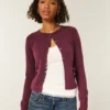 Hollister Comfy Cloud Bow Pocket Cardigan