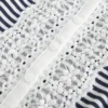 Lace Detail Peplum Top
