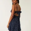 Lace Detail Slip Mini Dress