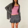 Lace Hem Mini Skort Lace Hem Mini Skort