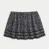 Lace Hem Mini Skort Lace Hem Mini Skort