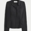 Lace Inset Button-Through Shirt