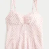 Lace Trim Chiffon Tank Lace Trim Chiffon Tank
