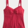 Lace Trim Chiffon Tank Lace Trim Chiffon Tank