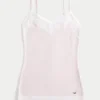 Lace Trim Layering Cami