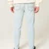 Light Wash Athletic Skinny Jeans