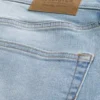 Light Wash Athletic Skinny Jeans
