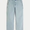 Light Wash Baggy Painter Jeans Light Wash Baggy Painter Jeans