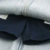 Light Wash Shoelace Denim Mini Skort Light Wash Shoelace Denim Mini Skort