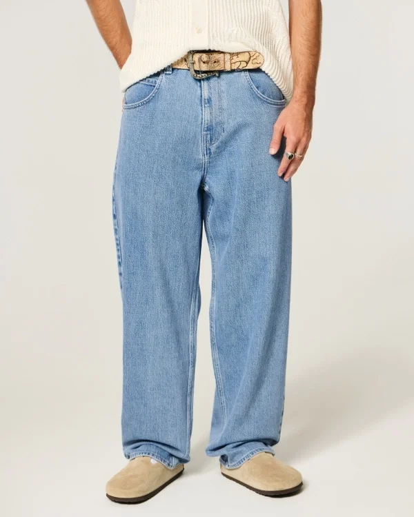 Light Wash Skater Baggy Jeans Light Wash Skater Baggy Jeans