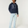 Light Wash Straight Jeans