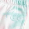 Logo Graphic Wash Effect Terry Joggers