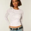 Long-Sleeve Crew Baby Tee