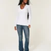 Long-Sleeve Hooded Henley