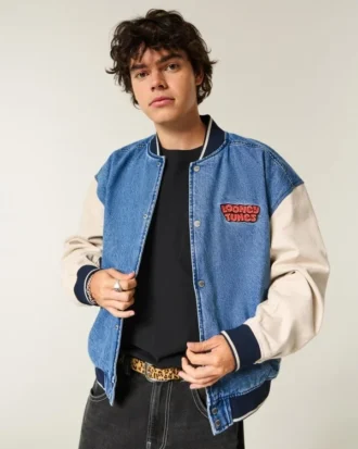 Looney Tunes Graphic Denim Jacket