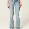 Low-Rise Bootcut Jeans