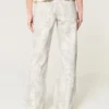 Low-Rise Camo Baggy Jeans