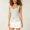 Low-Rise Denim Mini Skort Low-Rise Denim Mini Skort