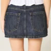 Low-Rise Denim Mini Skort Low-Rise Denim Mini Skort