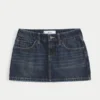 Low-Rise Denim Mini Skort Low-Rise Denim Mini Skort