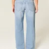 Low-Rise Light Wash Studded Bows Baggy Jeans Low-Rise Light Wash Studded Bows Baggy Jeans