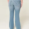 Low-Rise Medium Wash Bootcut Jeans