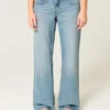 Low-Rise Medium Wash Butterfly Graphic Baggy Jeans Low-Rise Medium Wash Butterfly Graphic Baggy Jeans