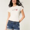 Low-Rise Ripped Dark Wash Denim Shortie Shorts