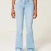 Low-Rise Star Embroidery Bootcut Jeans Low-Rise Star Embroidery Bootcut Jeans
