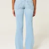 Low-Rise Star Embroidery Bootcut Jeans Low-Rise Star Embroidery Bootcut Jeans