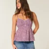 Low-Rise Studded Denim Mini Skort Low-Rise Studded Denim Mini Skort