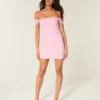 Mesh Off-the-Shoulder Bodycon Dress Mesh Off-the-Shoulder Bodycon Dress