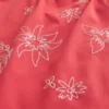 Mid-Thigh Embroidered Volley Swim Trunks
