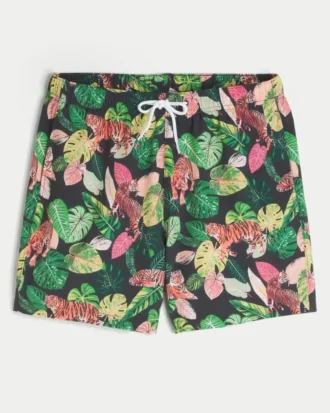 Mid-Thigh Volley Swim Trunks