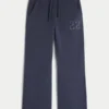 Number Graphic Bootcut Sweatpants