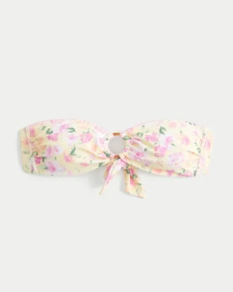 O-Ring Bandeau Bikini Top