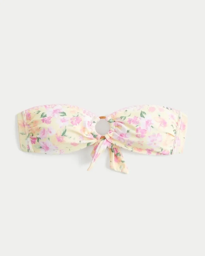 O-Ring Bandeau Bikini Top