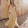 Open Back Maxi Dress
