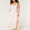 Open Back Maxi Dress