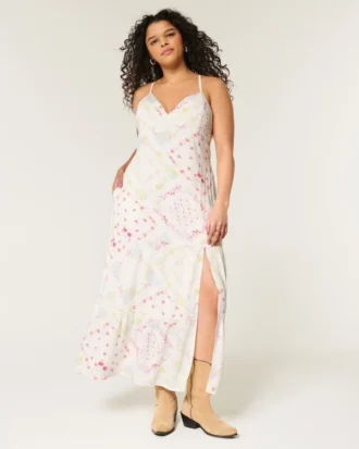 Open Back Maxi Dress