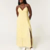 Open Back Maxi Dress