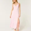 Open Back Maxi Dress