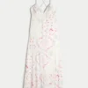 Open Back Maxi Dress